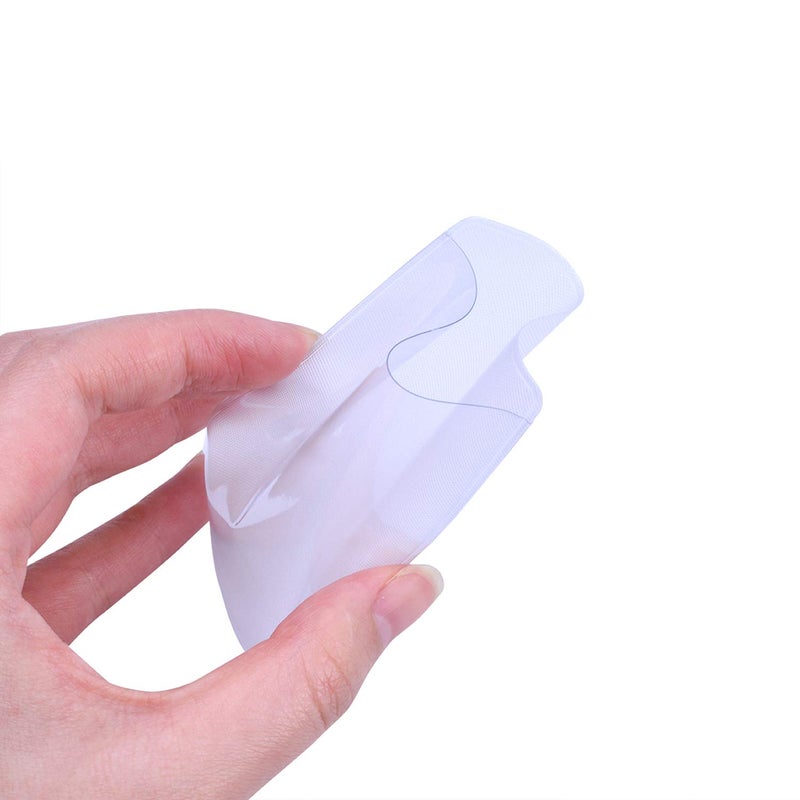 BronaGrand 20pcs Transparent Vertical ID Credit Card Holder Business Card Protector Sleeves - Image 5